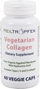 Heiltropfen Collagen Vegetarian caps | from Organic Eggshell Membrane | Type 1, 5 and 10 Collagen | with Hyaluronic Acid | 60 Capsules | Dietary Supplement