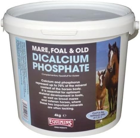 Dicalcium Phospate, Equimins, Horse Beslenme, Breeding ve Youngstock, 4kg