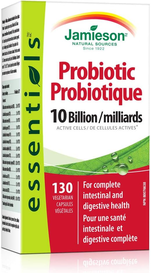 Jamieson Probiotic 10 Δισεκατομμύρια Ενεργά Κύτταρα, 130 vegi caps