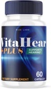 rize labs VitaHear Plus συμπλήρωμα, κάψουλες για την πλήρη υγεία του αυτιού και χάπια Advance Formula για την αποκατάσταση της πλήρους ικανότητας (60 κάψουλες)