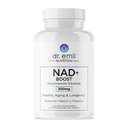 DR. EMIL NUTRITION NAD+ Boost - Nicotinamid Riboside Supplement for Longevity, Sağlıklı Aging & Cellular Regeneration - NAD Supplement with Berberine, L-Theanine & Niacin - 30 Günlük Supply