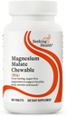 Sağlık Magnezyum Malate Chewable - Mineral Supplement Supports Energy, Muscle Function & Nerve Function - Dia with Dimagnesium Malate to Support Abors - 100 mg, 100 Chewable Tabletler