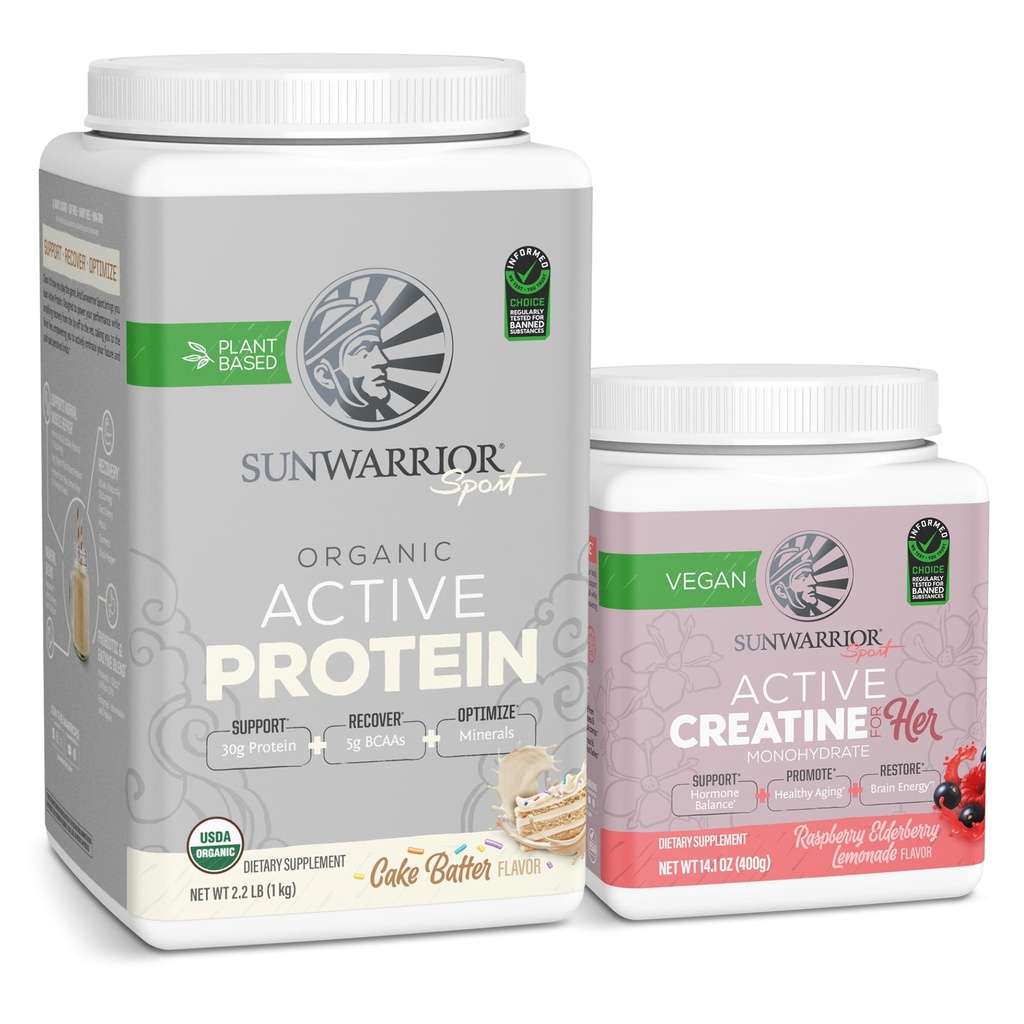 Sunwarrior Vegan Protein Powder USDA Organic 