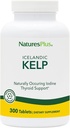NaturesPlus IcelAndic Kelp - 150 mcg Iodine; 150 mg Kelp- 300 Vejetaryen Tabletler - Doğal Iodine Supplement - Gluten-Free - 300 Hizmet