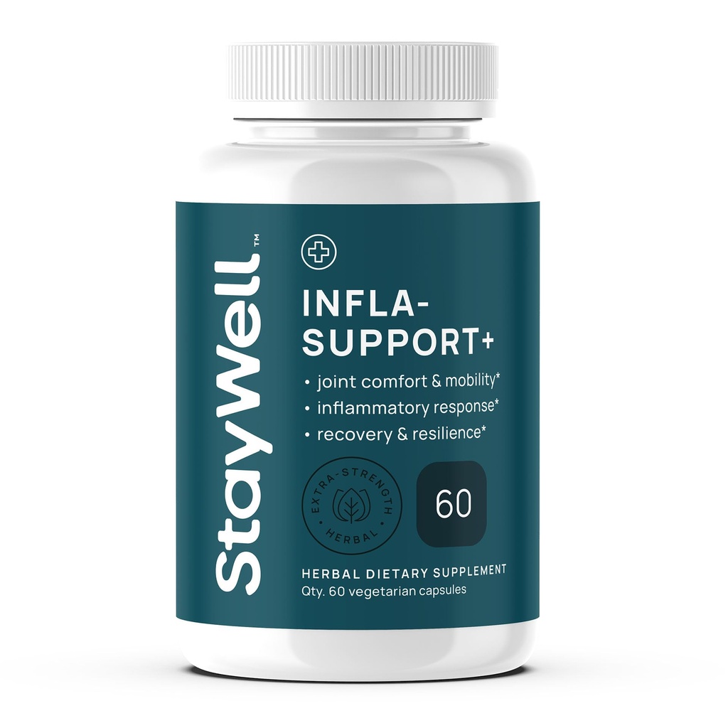 Infla- Support Plus- 750mg Herbal Supplement Meeting with Curcumin and Ashwagadha Extract, Shatavari, Kavach, Fenugreek, Pippali, Guduchi, Shilajit, Goshura ve Sunthi 60ct