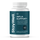 Infla- Support Plus- 750mg Herbal Supplement Meeting with Curcumin and Ashwagadha Extract, Shatavari, Kavach, Fenugreek, Pippali, Guduchi, Shilajit, Goshura ve Sunthi 60ct