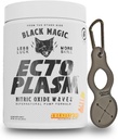 Black Magic Ecto Plasma - Sherbet Pop - Χειροποίητη αντλία Igniter, Αυξημένη ενυδάτωση & αγγειότητα (400g, 20 Scoops) με Enbanc Health Keychain