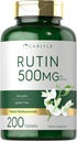 Carlyle Rutin Supplement 500 mg | 200 Tablet | Vegetarian, Non-GMO, Gluten Free