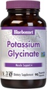 Bluebonnet Κάλιο Συμπλήρωμα 99 mg Albion Glycinate Complex - Ηλεκτρολύτη Ισορροπία, μυϊκή δύναμη & ανάκτηση Ορυκτή υποστήριξη για γυναίκες & άνδρες* - Μη ΓΤΟ, Vegan, Gluten-free - 90 κάψουλες λαχανικών