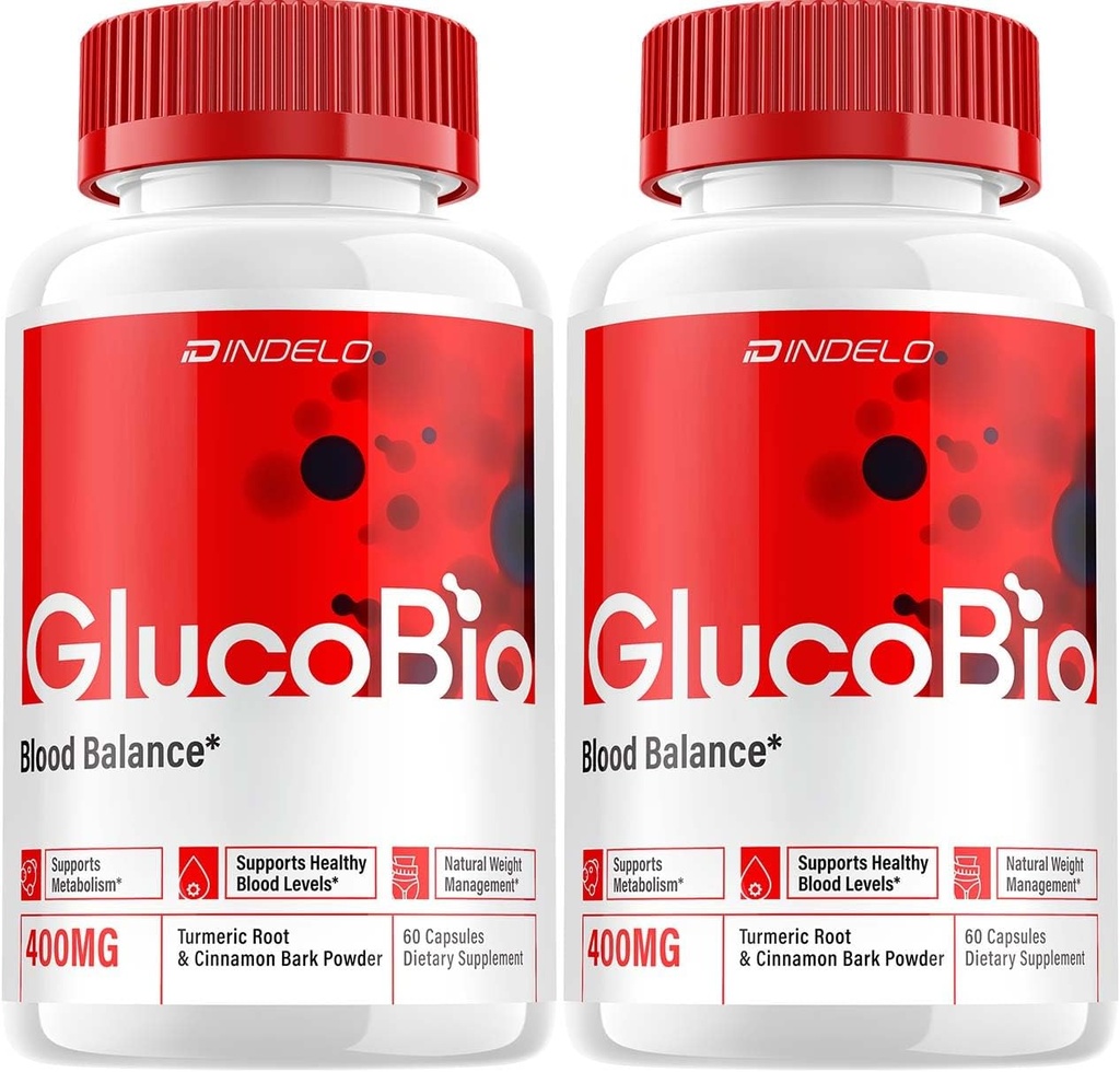 Gluco Bio Sağlıklı Vitamin Capsules, GlucoBio Advanced Supplement, Tüm Doğal Formula Sağlıklı Seviyeleri Korumak, En Güçlü Günlük Formula, Gluco Bio Pills Yorumları (2 Paket - 120 Capsules)