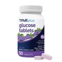TRUEplus® Glucose Tabletleri, Grape Flavor - 50ct Şişe