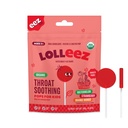 Lolleez Organik Lollipops for Kids Sore Throat Relief, Diversity Pack Perfect for Soothing A Sore Throat While Tasting Great, Strawberry, Watermelon & Orange Mango, 28 Count