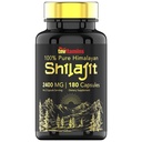 Tnvitamins Shilajit Capsules 2400 MG - 180 Capsules | 100% Pure Himalaya Shilajit Capsules for Men & Women | Shilajit Machinery Supplement | Three Moon Supply! | Non-GMO, Gluten-Free-GMO, Gluten-Free-GMO, Gluten-Free
