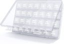 TookMag Monthly Pill Organizer 28 Day Pill Box, Travel Medicine Pill Organizer, Büyük 4 Hafta 1 Ay Pill Vakaları Dust-Proof Konteyner for Pills /Vitamin/Fish Oil /Supplements