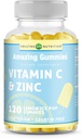 Amazing Formulas Vitamin C ile çinko Supplement | Limon Buz Pop Flavor | 120 Gummies