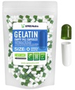 XPRS Nutra Μέγεθος 0 Κενές κάψουλες - 100 Count Empty Gelatin Κάψουλες - Χάπια DIY Καψάκιο Γέμισμα - Αγνά καπάκια τζελ Μπόβιν Χάπι για το Do-It-Yourself Συμπληρώματα (Πράσινη / Λευκή)