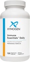XYMOGEN Ανοσοποιητικά Απαραίτητα Καθημερινά - Long-Term Ανοσοποιητικό Συμπλήρωμα Υποστήριξης με Ασκορβικό Οξύ Βιταμίνης C, Βιταμίνη Α & D3, N Acetyl L Cysteine, Χηλικό ψευδάργυρο, Quercetin (120 Κάψουλες)