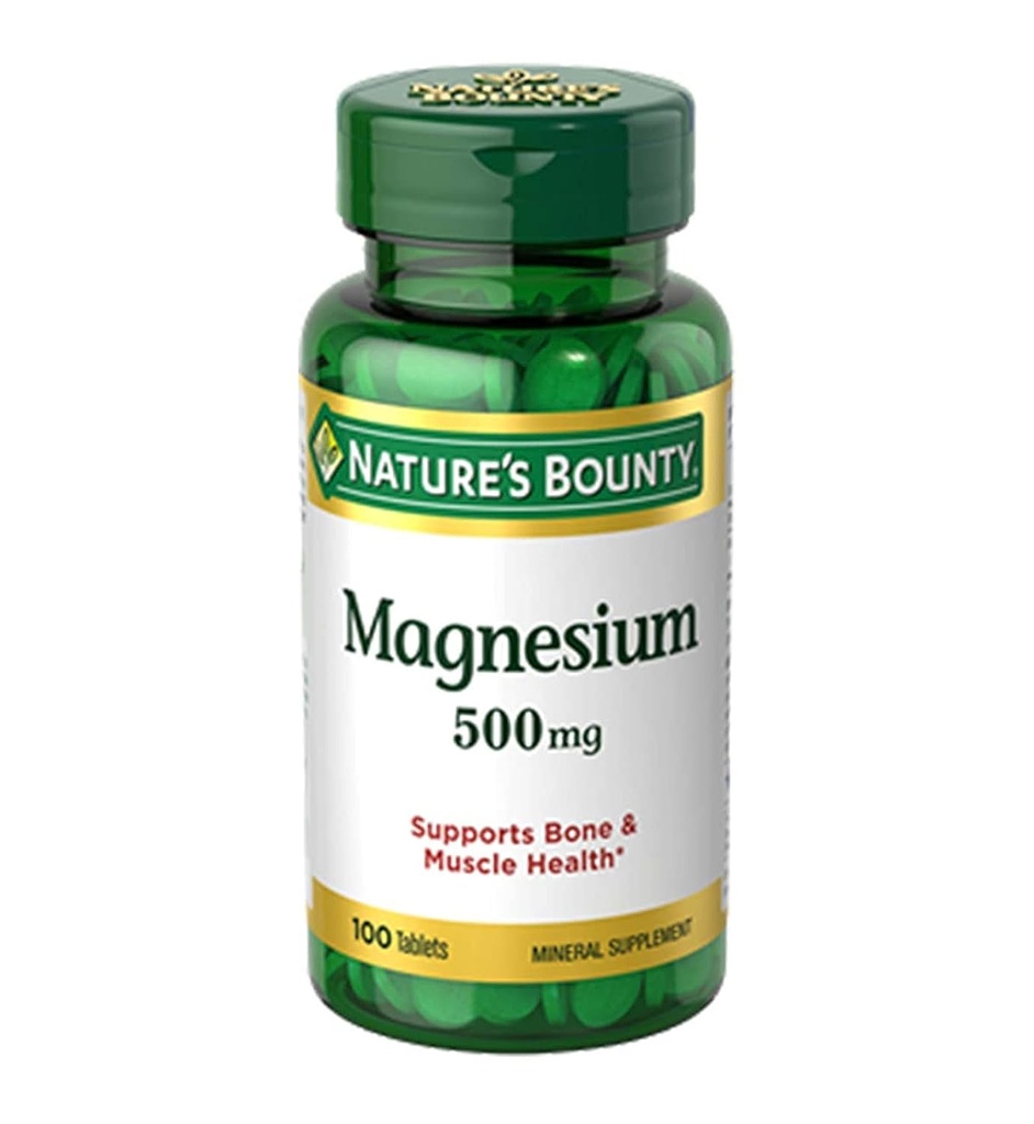Φυσικό Μαγνήσιο 500 mg Δισκία 100 Ea