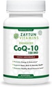Zaytun Halal CoQ10 Yüksek derecede Absorbable, One Per Day, Supports Heart Health Support and Energy Production, 60 Mini Softgels, Made in USA - Halal Vitamins