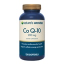 Nature's Wonder CoQ10 Supplement - CoQ10 200 mg Softgels to Support Heart Health, Cardiovascular Function, and Cellular Energy Production, 120 Softgels, 120 Days Supplygels
