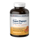 American Health Super Papaya Enzyme Plus - 360 Chewable Tabletler - The After-Meal Supplement - Non-GMO - 120 Hizmetler