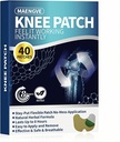 Diz Ağrı Yardımı Patch 40 Kont- For Diz,Boy, Omuz, Omuz, Sırt ve Bone-on-Bone Hot Patch, 8 Hours of Long-Lasting Ortak Ağrı Yardımı