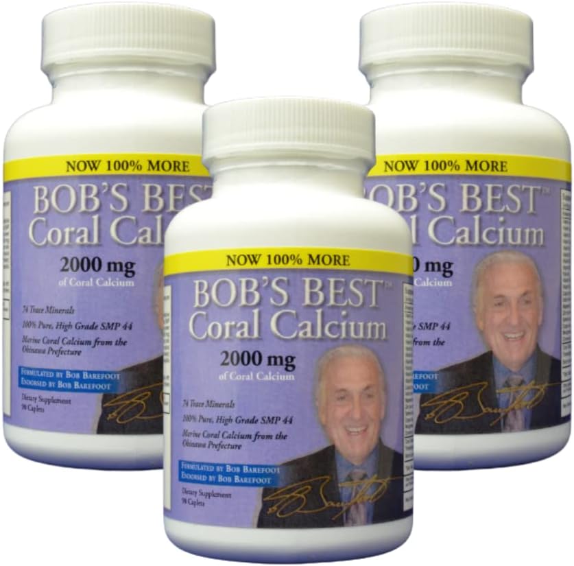 Bob's Best Coraluba 2000 mg, 3 PACK 90 Caplets YENİ IMPROVED FORMULATION! by Bob's Best Coraluba 2000 mg, 3 PACK of 90 Caplets NEW IMPROVED FORMULATION!