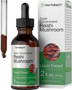Horbäach Reishi Mushroom Extract Tincture | 2 Fl Oz | Liquid Drops | Ganoderma Lucidum | Vegetarian, Alkol Free | Non-GMO, Gluten Free Supplement