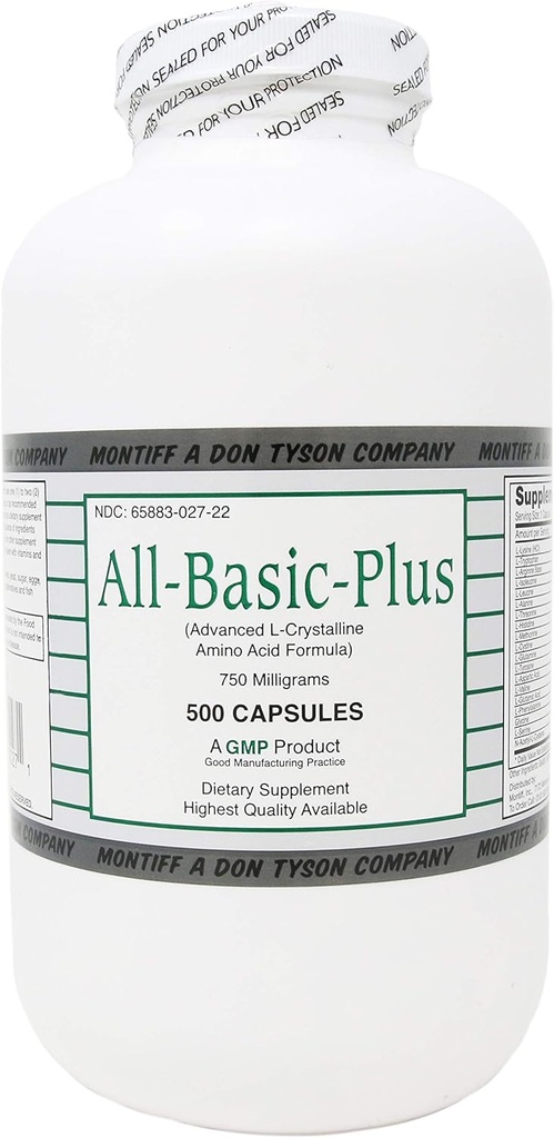 Montiff- All Basic Plus 750 mg 500 caps