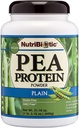 NutriBiotic Pea protein Plain, 21 Oz | Low Carb Vegan Plant Protein Toz | ABD'de 100 Büyülü ve Süreçli | Lezzetli ve BCAA-Rich | Kimyasal olmadan Made, GMOs & Gluten | Keto Friendly Plant Protein Toz | 100% Grown & Processed in the USA | Delicious the USA | Delicious