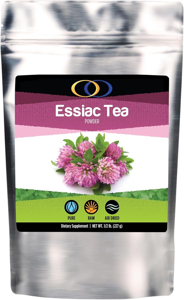 Optimally Organik ESSIAC Çay 8 Herb Toz - ABD ve AB Organik olarak Güzel Bir Şekilde Herbs! - Rene Caisse's Prized Recipe with Koyun büyücüler