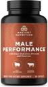 Erkekler için Eski Beslenme Organı Supplements, Grass-Fed ve Vahşi Organ Kompleksi Kapsüller, Liver, Prostate, Pancreas Supports Male Performance, Health Aging, 180 Ct