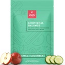 D'AO Laboratuvarları Duygusal Denge - Duygusal Denge Toz - Calm & Stres Yardım - Apple-Cucumber Flavor - Xiao Yao San Geleneksel Çin Herbal - 30 Bireysel Hizmetler