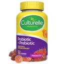 Kadınlar ve Erkekler için Kültürlü Günlük Probiyotik Gummies, Berry Flavor, 52 Kont, Doğal kaynaklarlı Günlük Probiyotik + Digestive Health, Non-GMO & Vegan