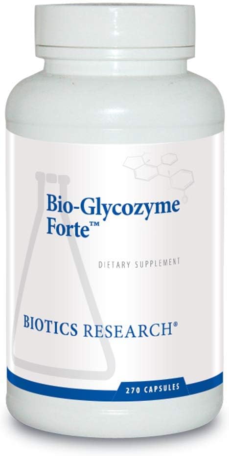 Biyotiği Araştırma Biyo Glycozyme Forte Multivitamin for Glycolytic Support, Valvedium, çinko, Chromium, Catalase, Sağlıklı Metabolism ve Homocysteine 270 Capsulesm