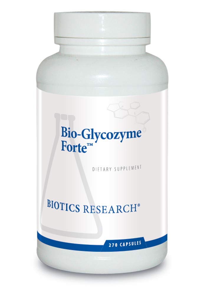 Biyotiği Araştırma Biyo Glycozyme Forte Multivitamin for Glycolytic Support, Valvedium, çinko, Chromium, Catalase, Sağlıklı Metabolism ve Homocysteine 270 Capsulesm