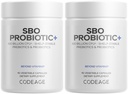 Kodage SBO Probiyotiks, 100 Milyar CFUs Per Servis, Multi Strain Soil Temel Organizmleri ve Organik Fermented Botanical Mix, Raf-Stable - 2 Pack