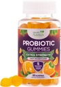 Probiyotik Gummies 5 Milyar CFU - The Diverse Probiyotik Strains for Digestive Health & Gut Support Gummy for Women, Men, & Kids, Daily Probiyotiks Supplement for Immune Support, Non-GMO, Vegan, 60 Gummies