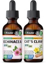 BIO KRAUTER Echinacea Βάμμα 2 Fl. Oz. & Claw Timcture 2 Fl. Oz.