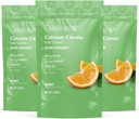 Vitamin Bariatric 500 mguba Citrate Soft Chews with 500 IU Vitamin D3 – Gastrik Bypass Hastaları ve Bone Health - Sugar & Gluten Free, Orange (270 Chews)