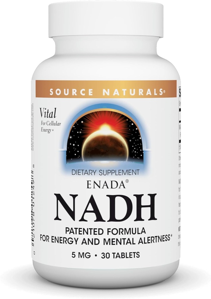 Source Naturals NADH 5 mg, 30 Tablet