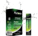 Aurora Nutrascience Liposomal Kretine + GAA & R-ALA Lemon Lime Toz İçecek Mix, Artan Enerji, Wowen ve Erkekler için Egzersiz Performans ve Kas Büyüme, 10 Paketler