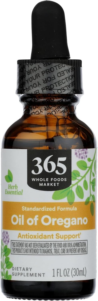 365 από το Whole Foods Market, Oil of Oregano Liquid Extract, 1 Fl Oz
