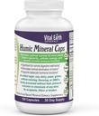 Vital Earth Minerals Humic Minerals Κάψουλες - 70+ Trace Minerals with Natural Occurring Fulvic Acid, Alkalising Mineral Supplement for Detox, Gut Health, Wellness, 120 Count