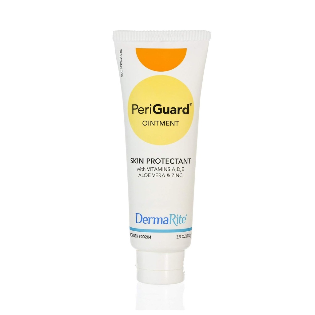 DermaRite's PeriGuard Ointment Skin Korumacı - A, D, E, Aloe Vera & çinko, Clear'a in, Easy to remove - 3.5 oz. Tube, 2 Count