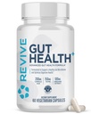 Erkekler ve Kadınlar için Revive MD Gut Health Supplements - Daily Gut Repair & Digestive Health Support Formula with Thyme, Oregano & Milk Butle - Vegan-Friendly, Gluten-Free - 60 Vegetarian Capsules