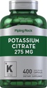 Συμπληρώματα κιτρικού καλίου Piping Rock 275 mg 