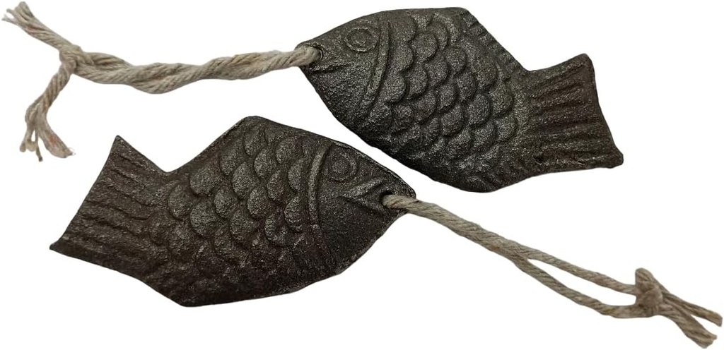 Iron Fish, 2 Pack Fish for Deficiency, A Natural Source of Iron, Safe Cooking Tool to Add to Food and Water, Reduce Risk of Deficiency, Supplement for Hamile Women & Vegans