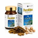 FINE JAPAN Fucoidan Capsules with Mekabu Seaweed & Agaricus Mushroom - 30 Capsules - Immune Support Supplement - Made in Japan - GMP, ISO9001