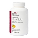 Bariatrik Avantajı Demir ile Kullanılabilir Ultra Solo - Bir Kez Gün Günlük Multivitamin - Hastalar için - Thiamin, A & More - Gluten Free - Citrus - 90 Tabletler